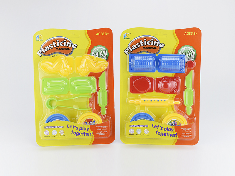 Colored Clay BBQ Set