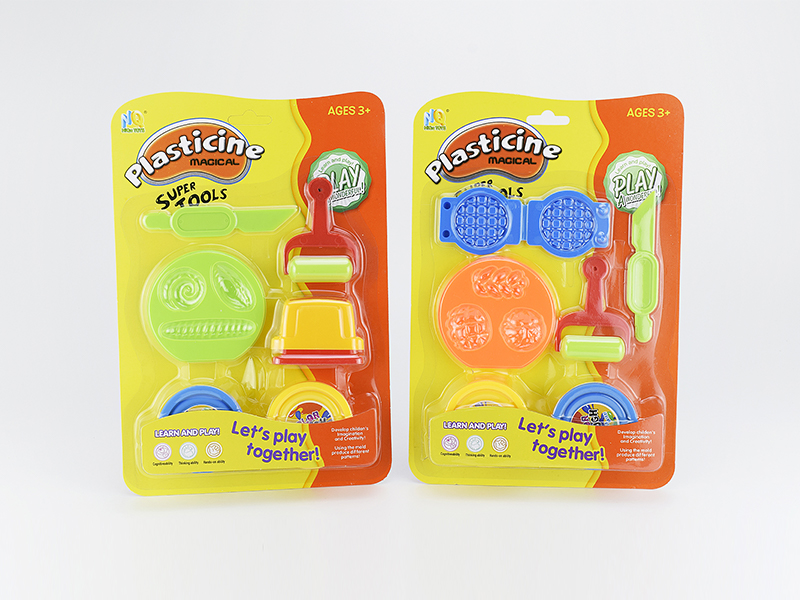 Colored Clay Bread Set