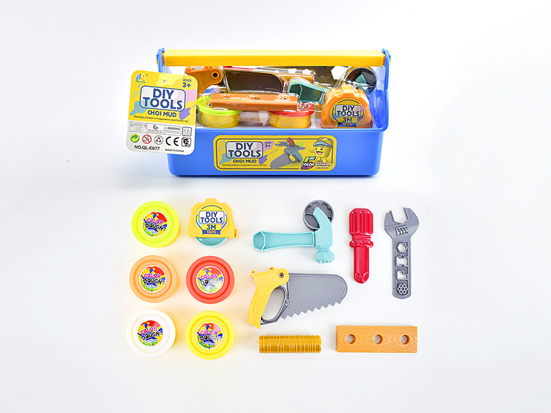 Colored Clay Tool Set