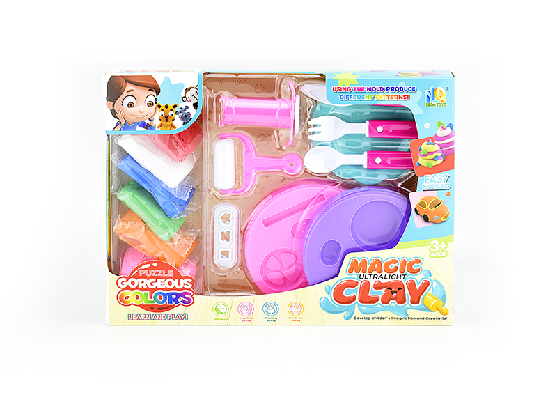 Ultra Light Clay Hamburg Set