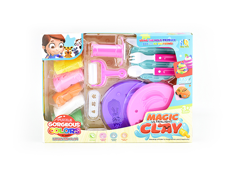 Ultra Light Clay Fruit Set