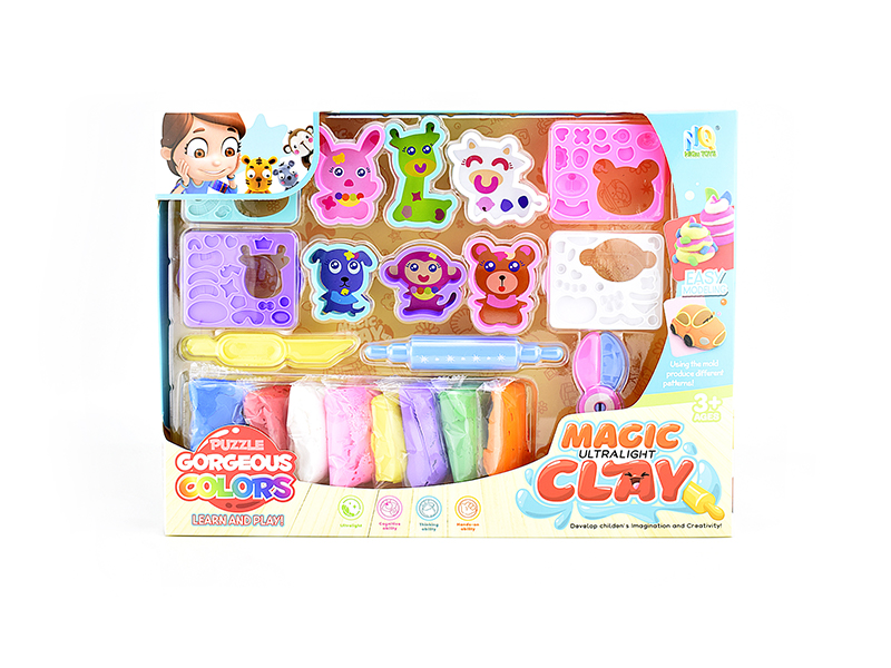 Ultra Light Clay Animal Set