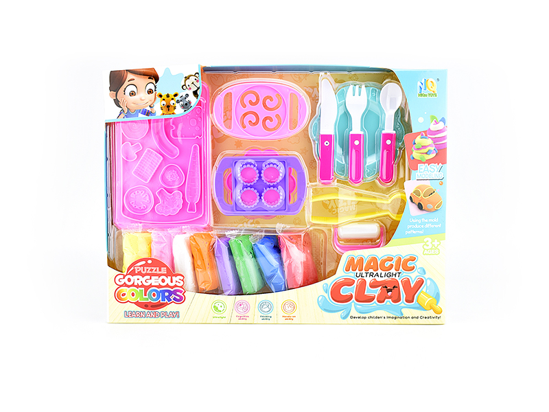 Ultra Light Clay Kitchen Set