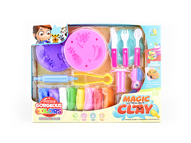 Ultra Light Clay Fruit Set