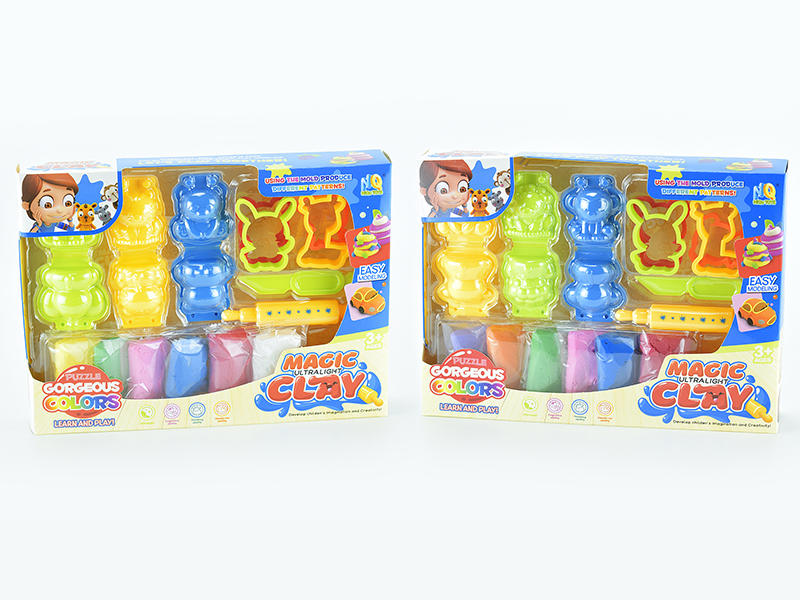Ultra Light Clay 3D Animal Set