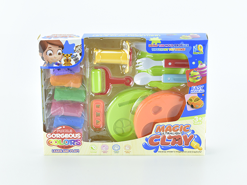 Ultra Light Clay Hamburg Set