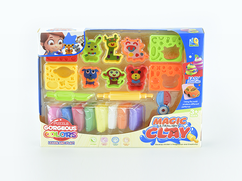 Ultra Light Clay Animal Set