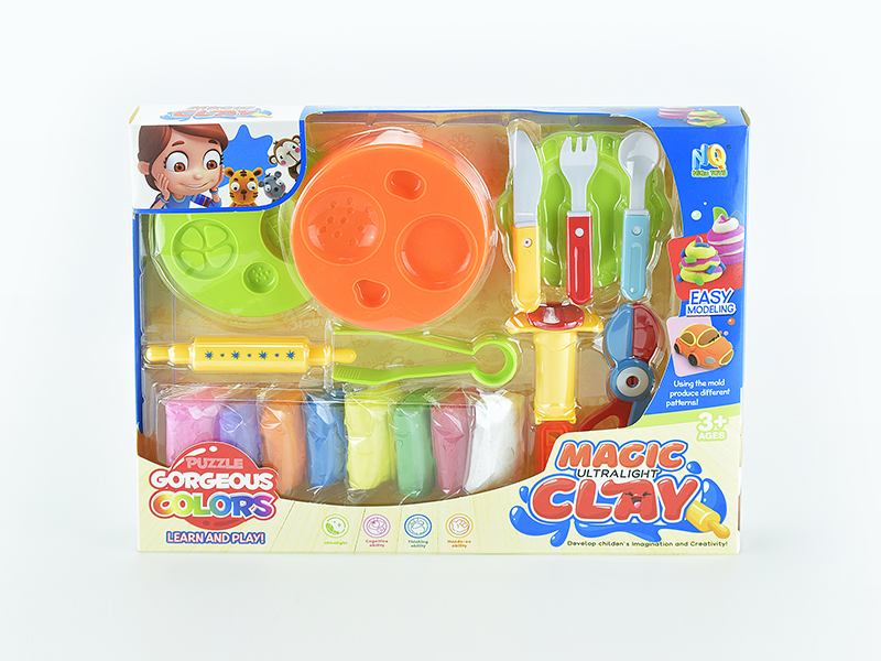 Ultra Light Clay Hamburg Set