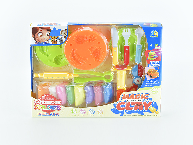 Ultra Light Clay Fruit Set