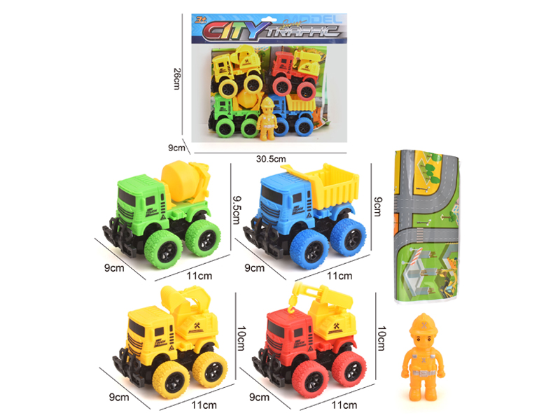 Dual Friction Engineering Vehicle