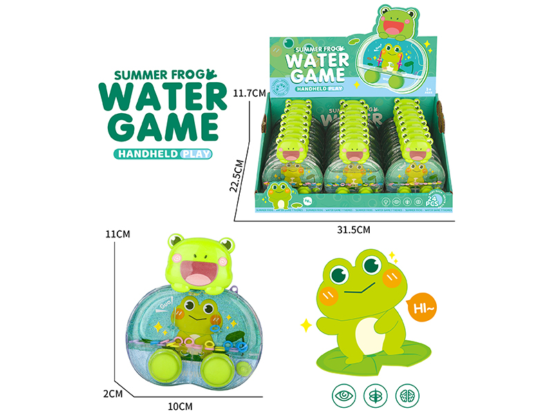 Frog Water Game Toys 24pcs