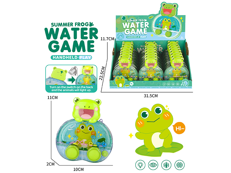 Frog Water Game Toys 24pcs
