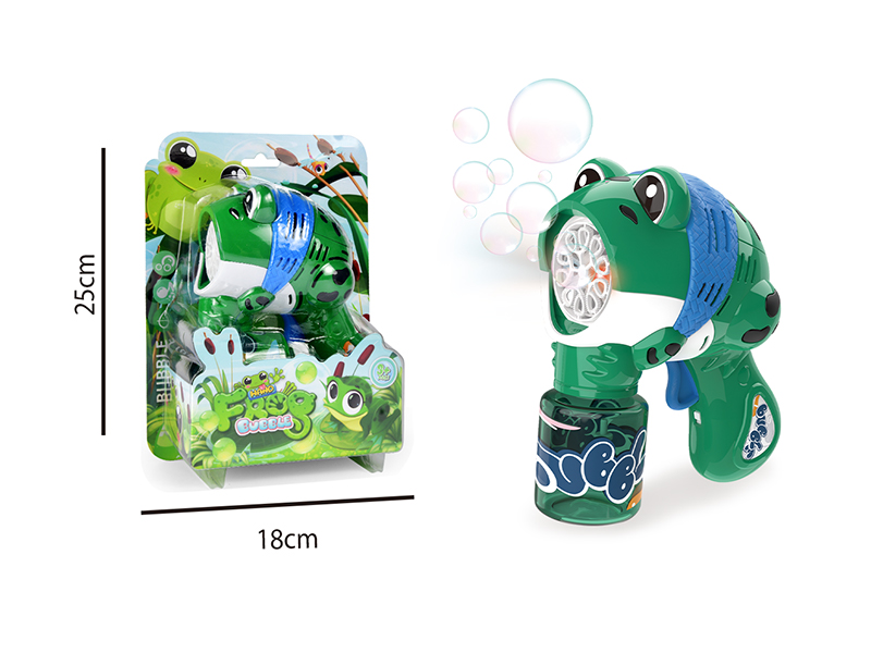 Frog Bubble Gun With Light And Music