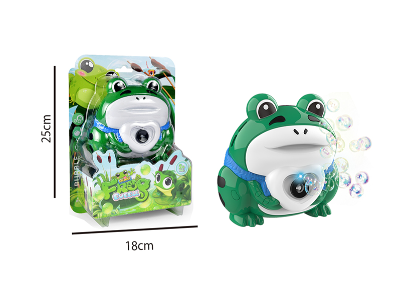 Frog Bubble Camera With Light And Music