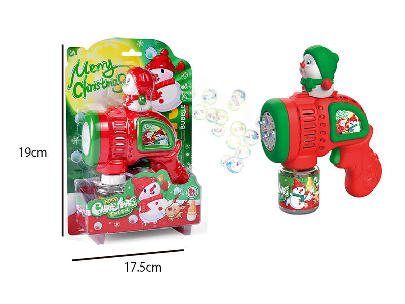 Snowman Bubble Gun