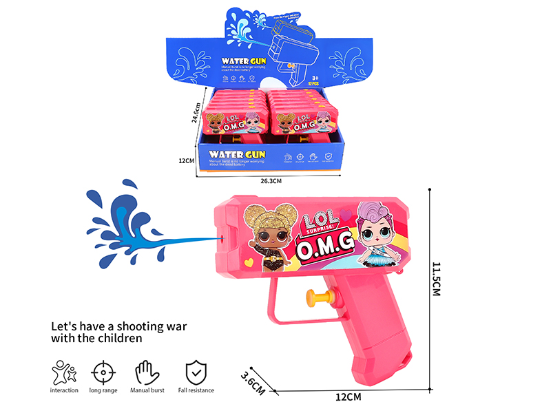 12cm LOL Surprise Doll Water Gun 12PCS