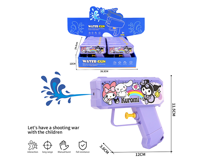 12cm Kuromi Water Gun 12PCS