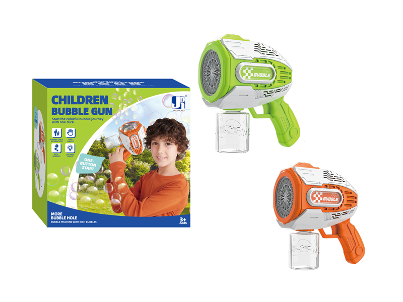 42 Hole Space Bubble Gun With Light