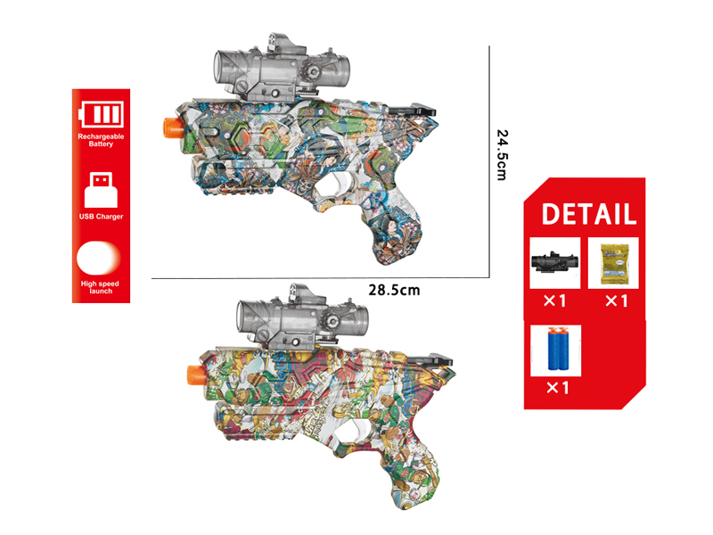 Pistol Type Water Bullet Gun