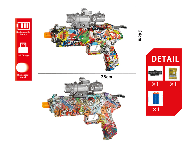 Pistol Type Water Bullet Gun