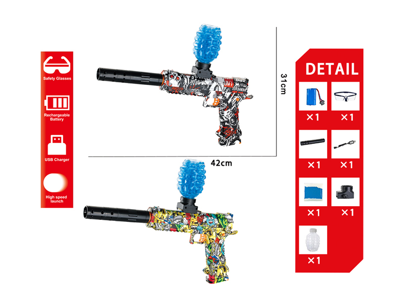 Hand To Self Integrated M1911 Water Bullet Gun