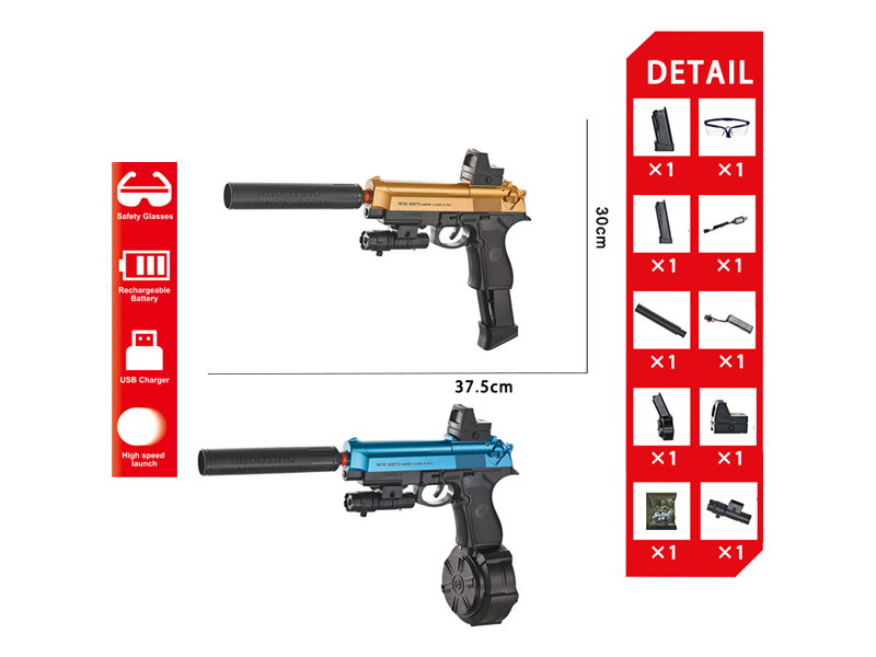 Hand Self Integrated Bretta Water Bullet Gun