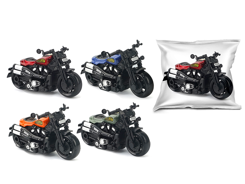 1:36 Pull Back Alloy Motorcycle
