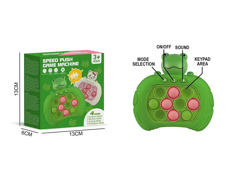 Frog Quick Push Game Machine