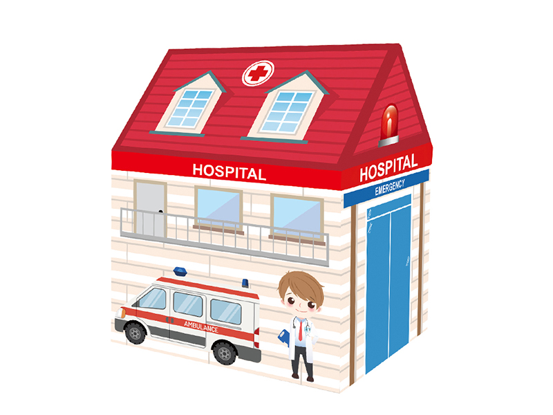 Hospital-Shaped Tent