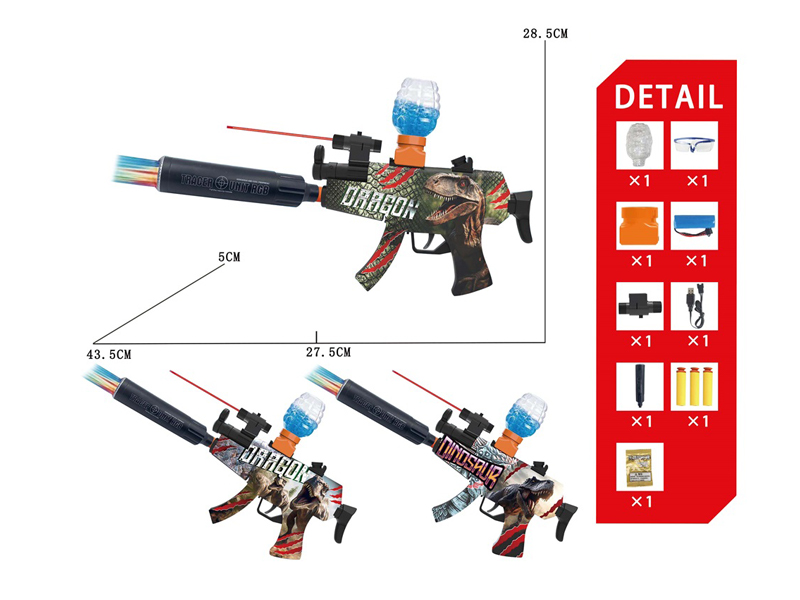 Electric Graffiti Mp5 Water Bullet Gun