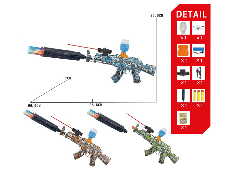 Electric Graffiti Ak47 High-Speed Water Bullet Gun