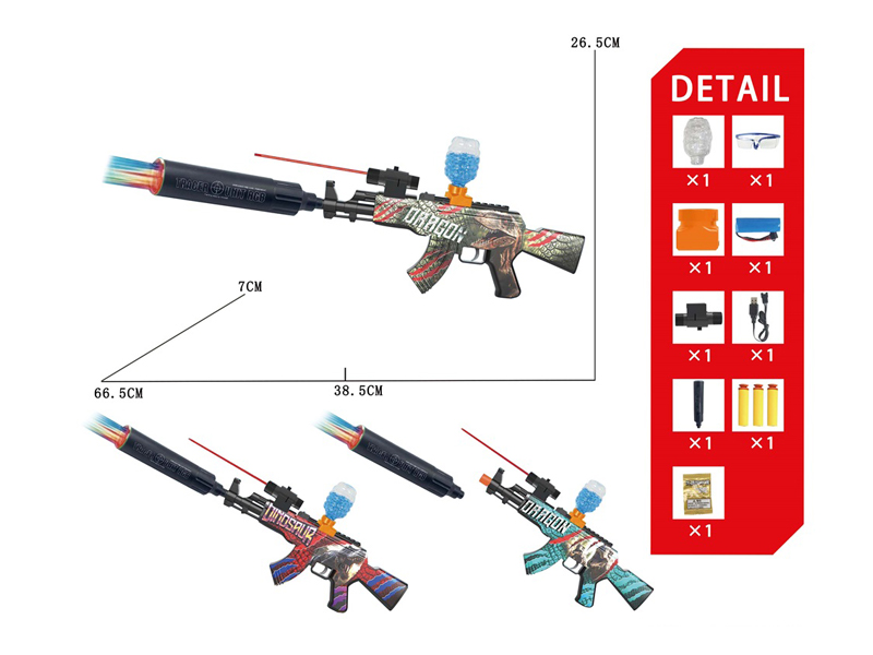 Electric Graffiti Ak47 High-Speed Water Bullet Gun