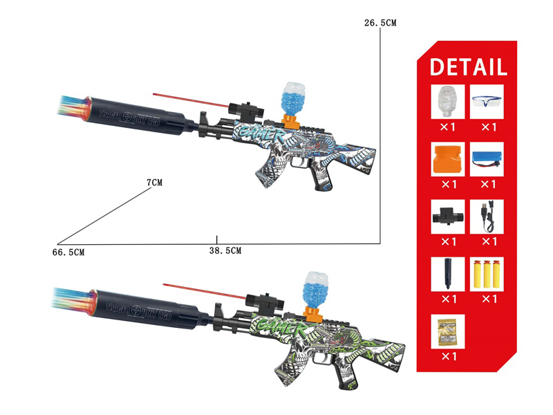Electric Graffiti Ak47 High-Speed Water Bullet Gun