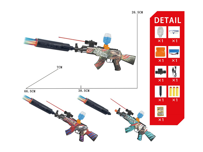 Electric Graffiti Ak47 High-Speed Water Bullet Gun
