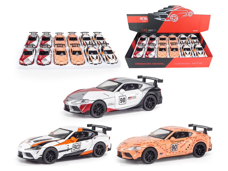 1:32 Pull Back Toyota Bull Demon King With Sound And Light(12PCS)