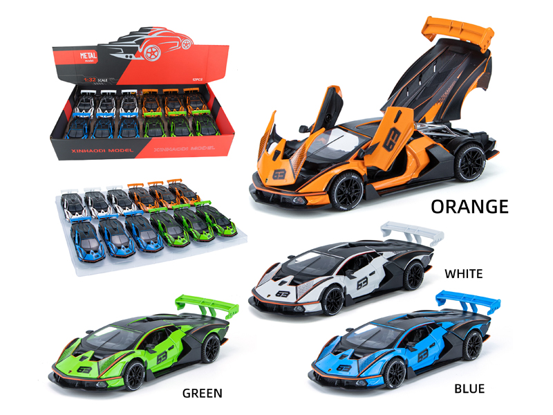 1:32 Pull Back Lamborghini Scv12 With Sound And Light(12PCS)