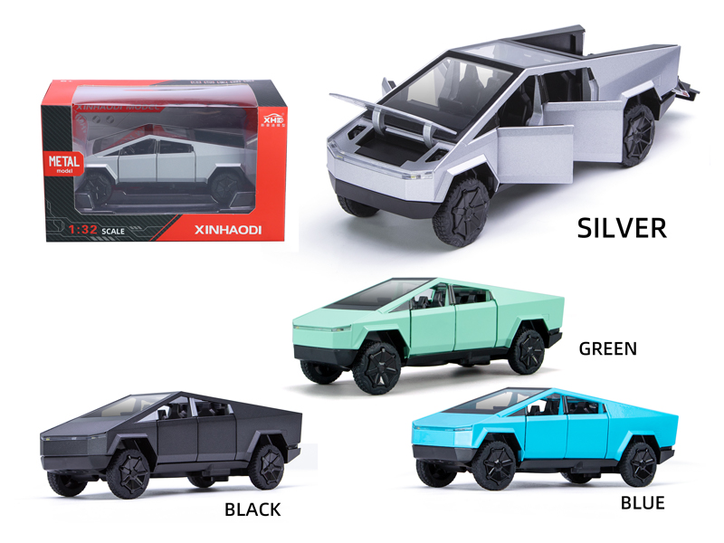 1:32 Pull Back Tesla Pickup Truck With Sound And Light