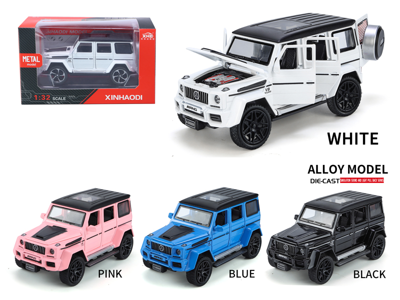 1:32 Pull Back Mercedes Benz G63 With Sound And Light