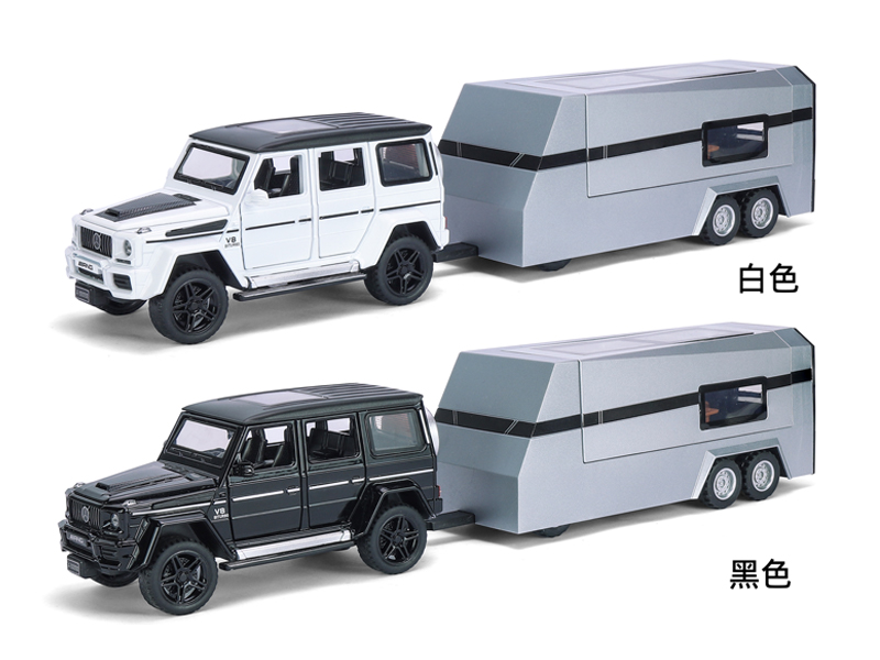 1:32 Pull Back Mercedes Benz G63 Touring Car With Sound And Light