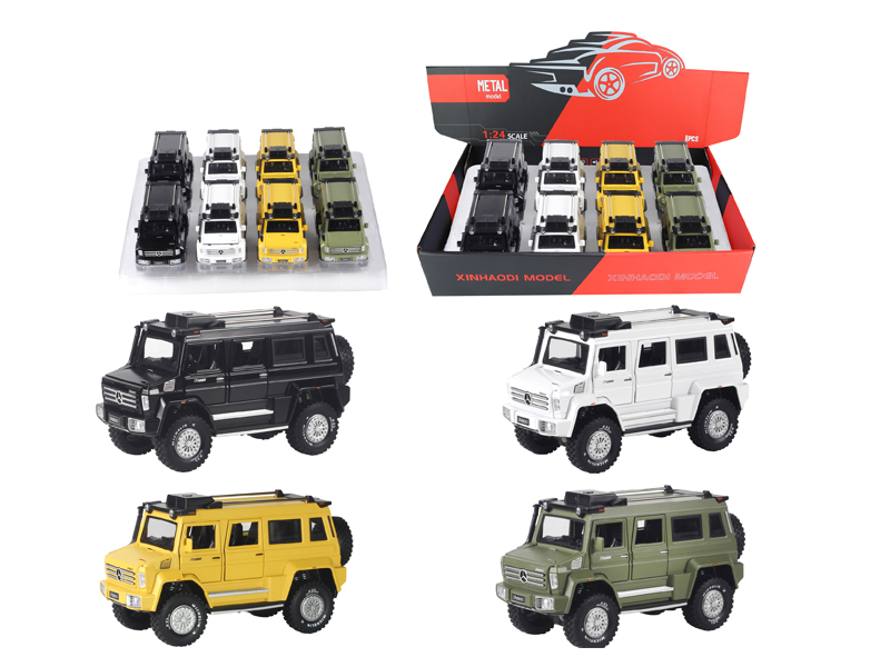 1:24 Pull Back Unimok With Sound And Light(8PCS)