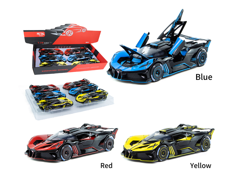 1:24 Pull Back Bugatti Bolode With Sound And Light