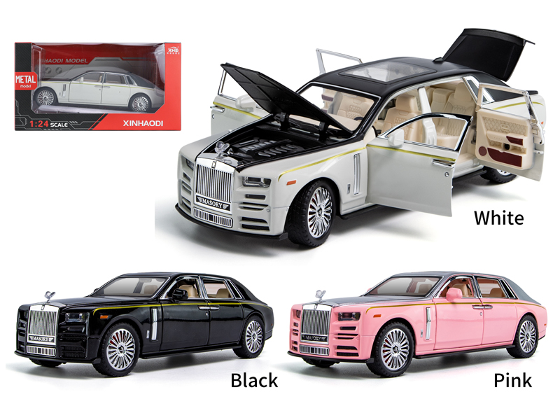 1:24 Pull Back Rolls-Royce Phantom  With Sound And Light