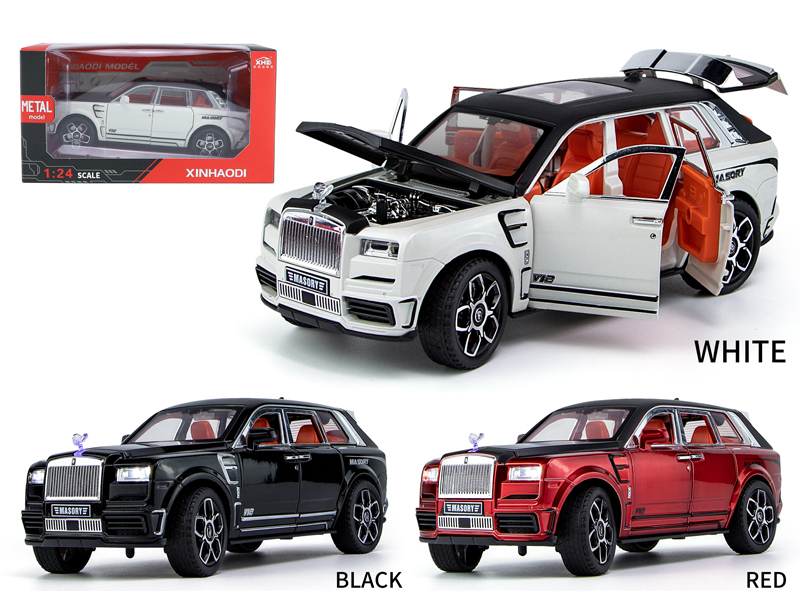 1:24 Pull Back Rolls Royce Cullinan With Sound And Light