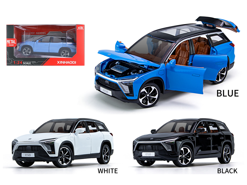 1:24 Pull Back NIO ES8 With Sound And Light