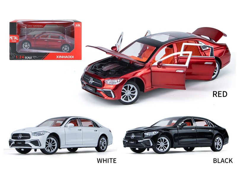 1:24 Pull Back Mercedes Benz C260L With Sound And Light