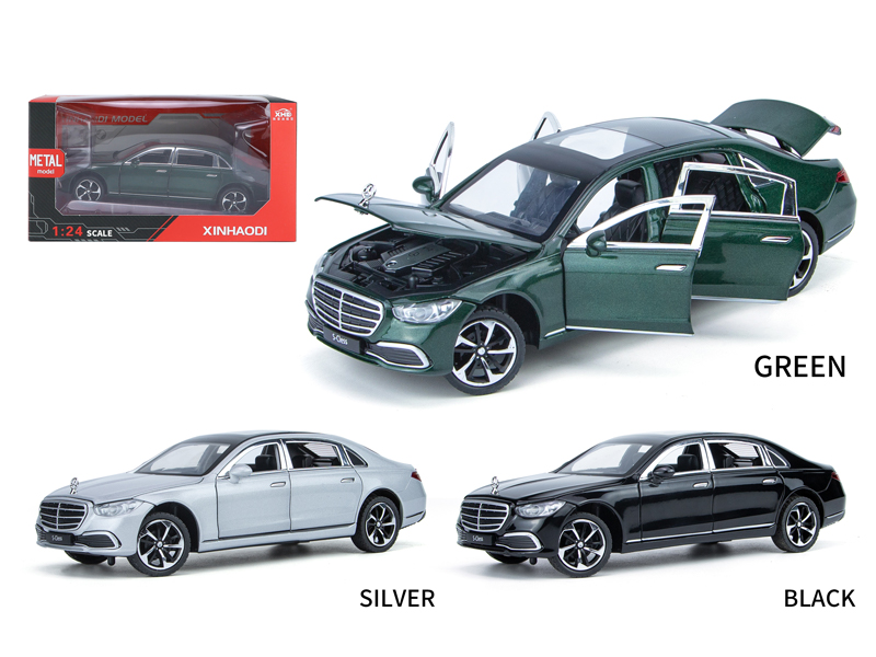 1:24 Pull Back Mercedes Benz S400L With Sound And Light