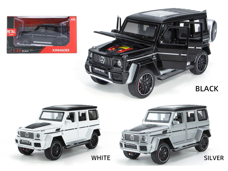 1:24 Pull Back Mercedes Benz G63 With Sound And Light