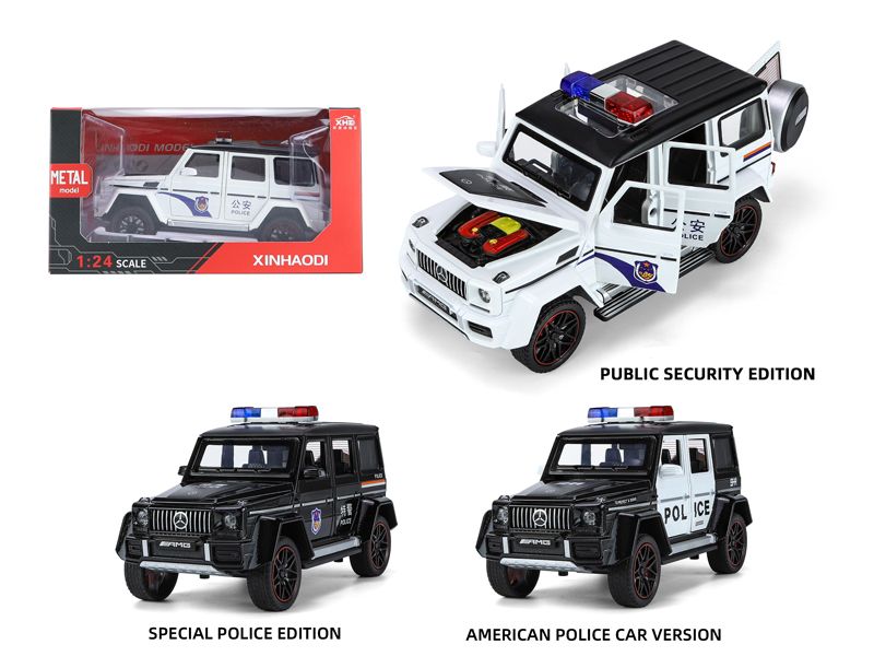 1:24 Pull Back Mercedes Benz G63 With Sound And Light