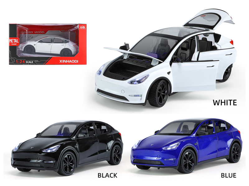 1:24 Pull Back Model Y With Sound And Light