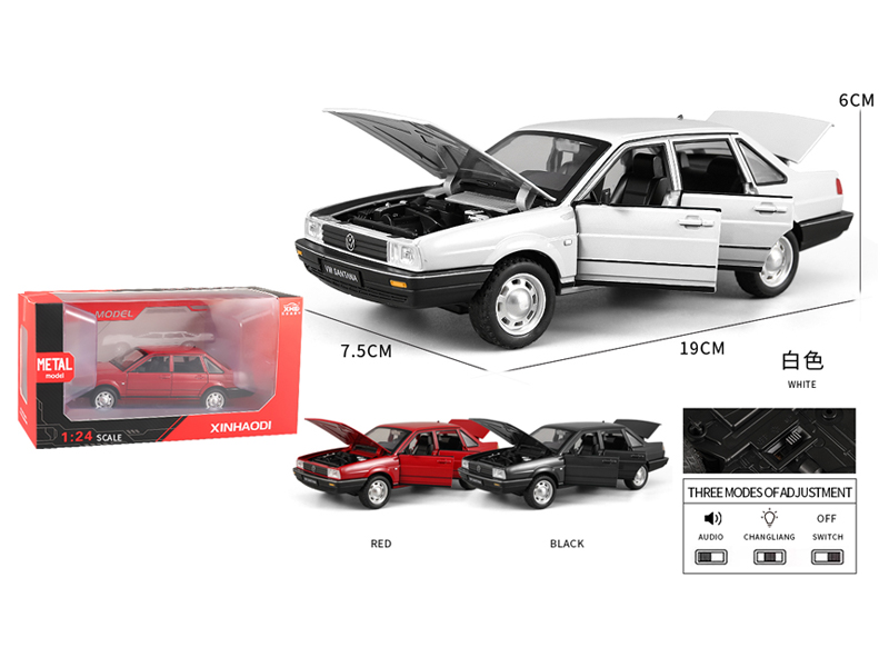 1:24 Pull Back Volkswagen Santana With Sound And Light